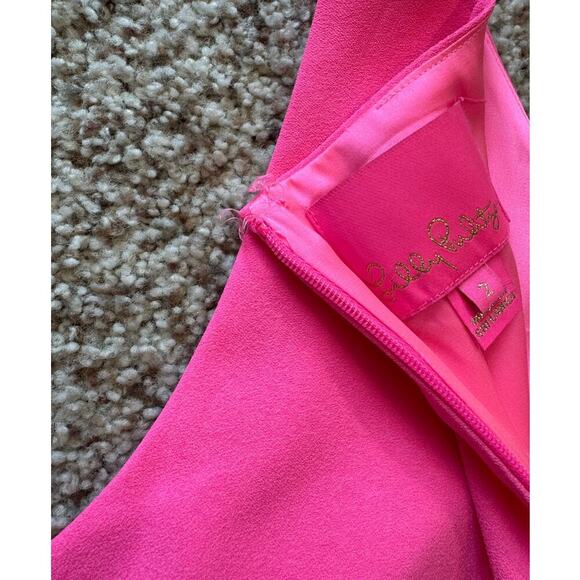 Lilly Pulitzer Lucky Lady Donna Romper/Dress size 2, Built in shorts - Picture 8 of 13